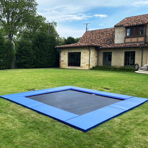 Cleaning an In-Ground Trampoline