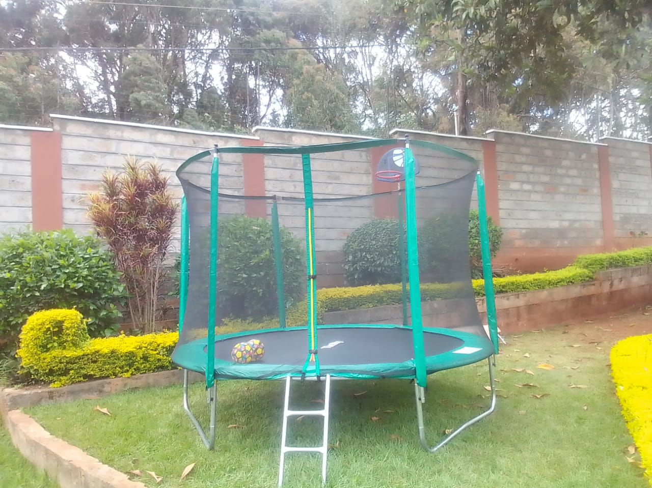 Trampolining in Nairobi