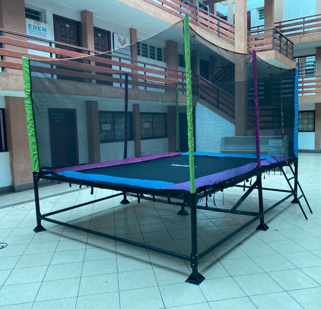 Trampolining for health in Nairobi Kenya