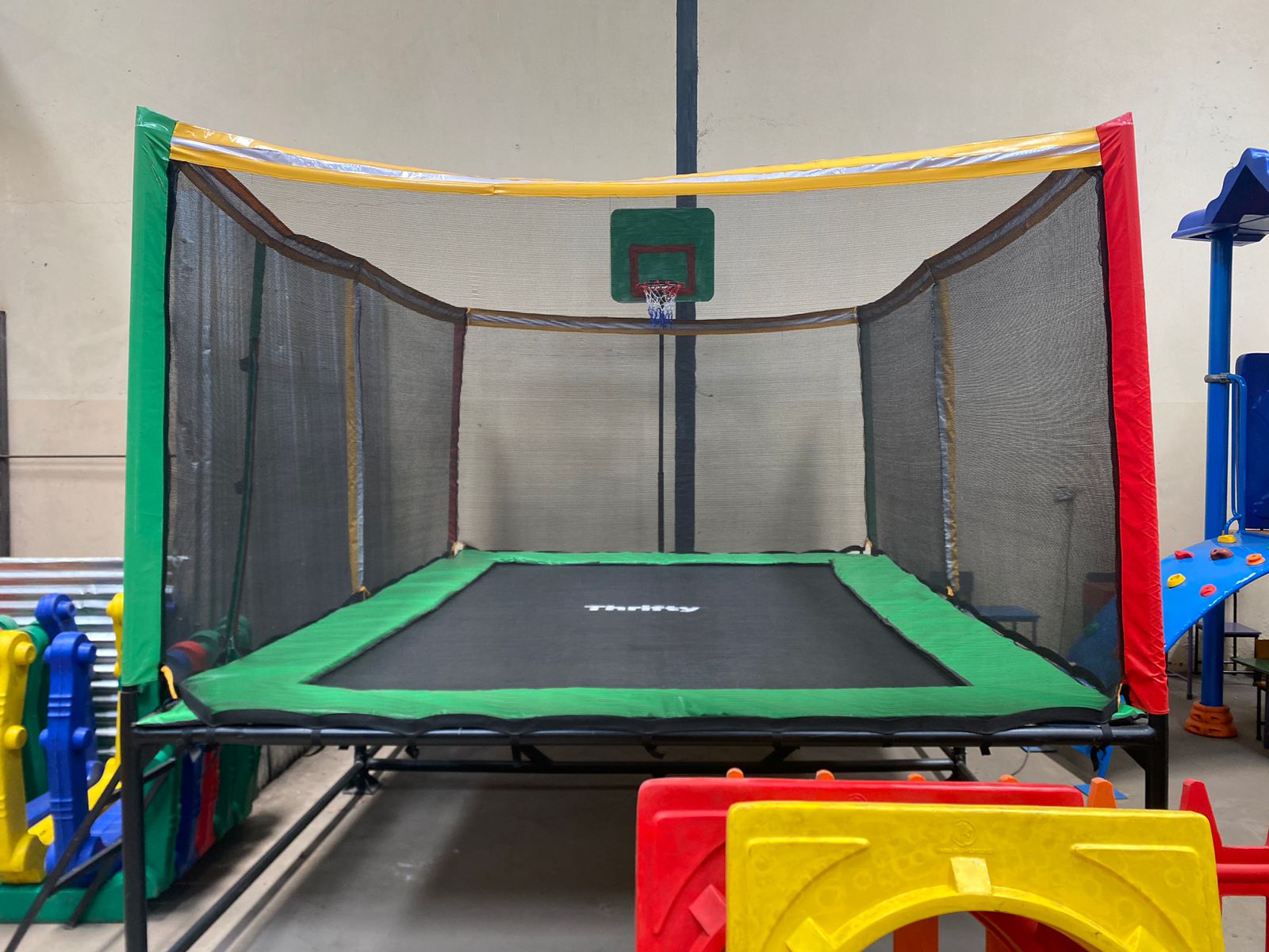 Trampoline fitness classes in Kenya