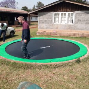 10-foot Circular Inground Trampoline Kenya