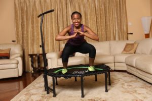 trampoline fitness for working mums in Nairobi.